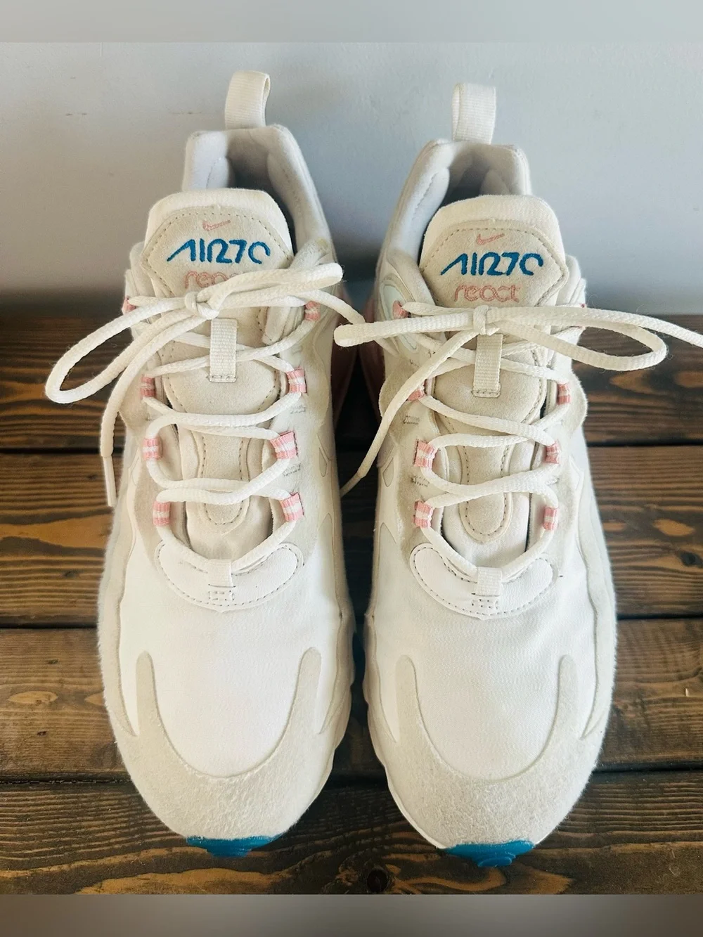 Nike Air Max 270 React Shoes AT6174-100 Women’s Size 8.5